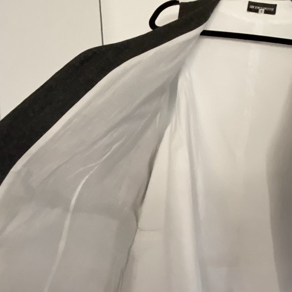 *SOLD* Ann Demeulemeester Gray Pinstriped Vest Waistcoat - Picture 5 of 11